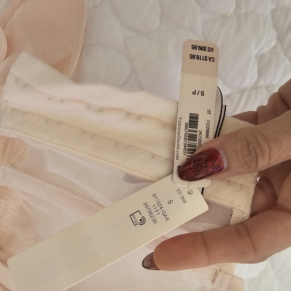 Vitoria's SecretVERY SEXYSugar Coated Rhinestone WickedCorset Teddy - Picture 6 of 11